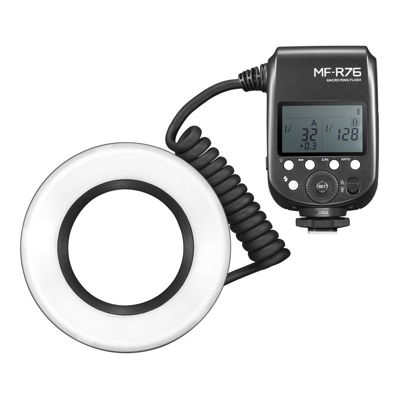 Godox Universal Macro Ring Flash light - Black - GO-MF-R76