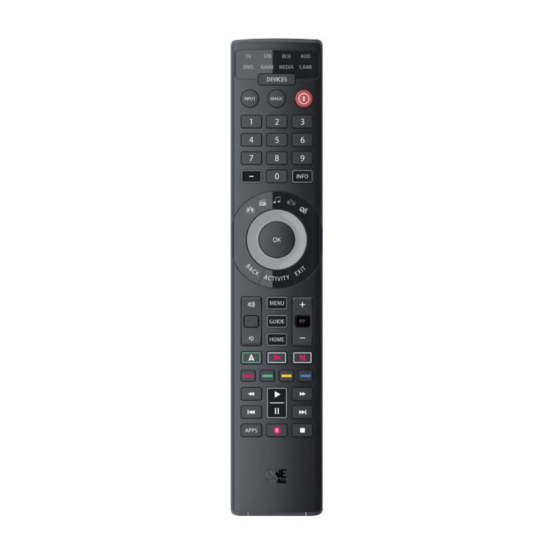 Smart Control 8 Remote - Black - URC7880
