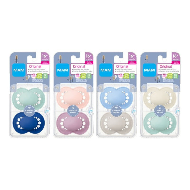 MAM Baby Pacifier Set - 16+ Months - Assorted - 2 piece