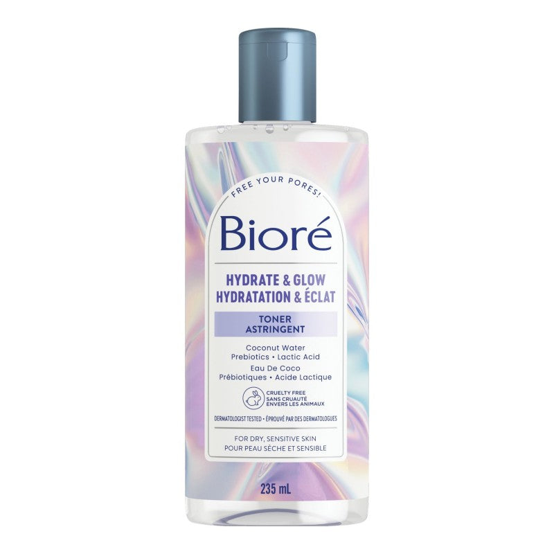Biore Hydrate & Glow Toner Astringent - 235ml