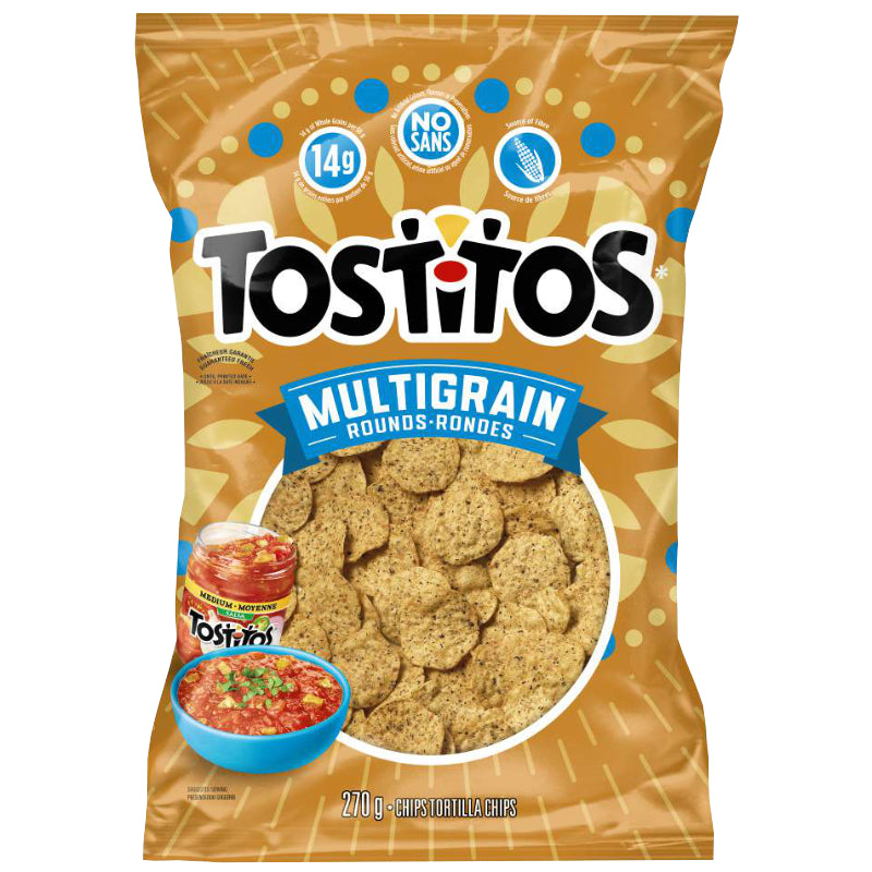 Tostitos Multigrain Rounds Tortilla Chips - 270g