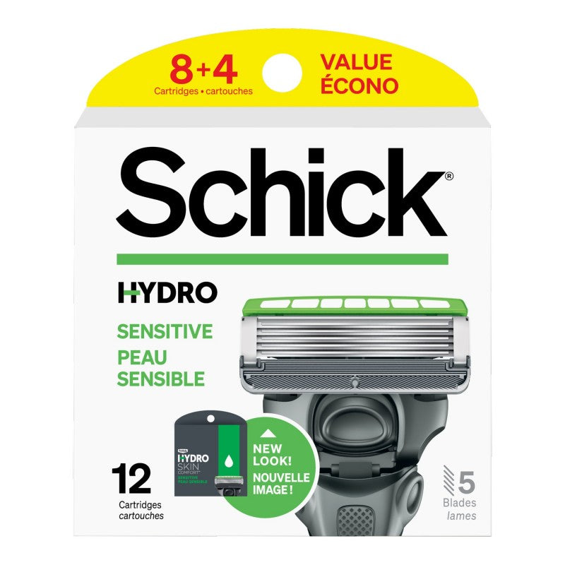 Schick Hydro 5 Sense Refillable Razor Cartridge - 12s