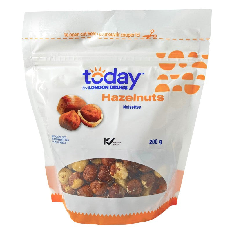Todays By London Drugs Raw Hazelnuts - 200g