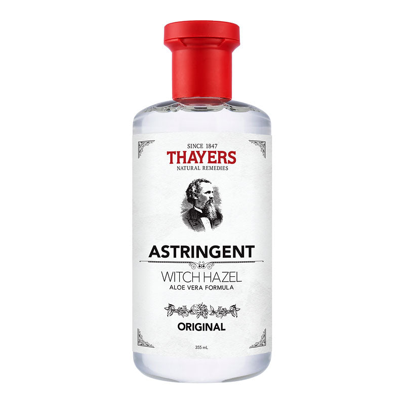 THAYERS Facial Astringent Alcohol-Free - Witch Hazel with Aloe Vera Formula - Original - All Skin Types - 355mL