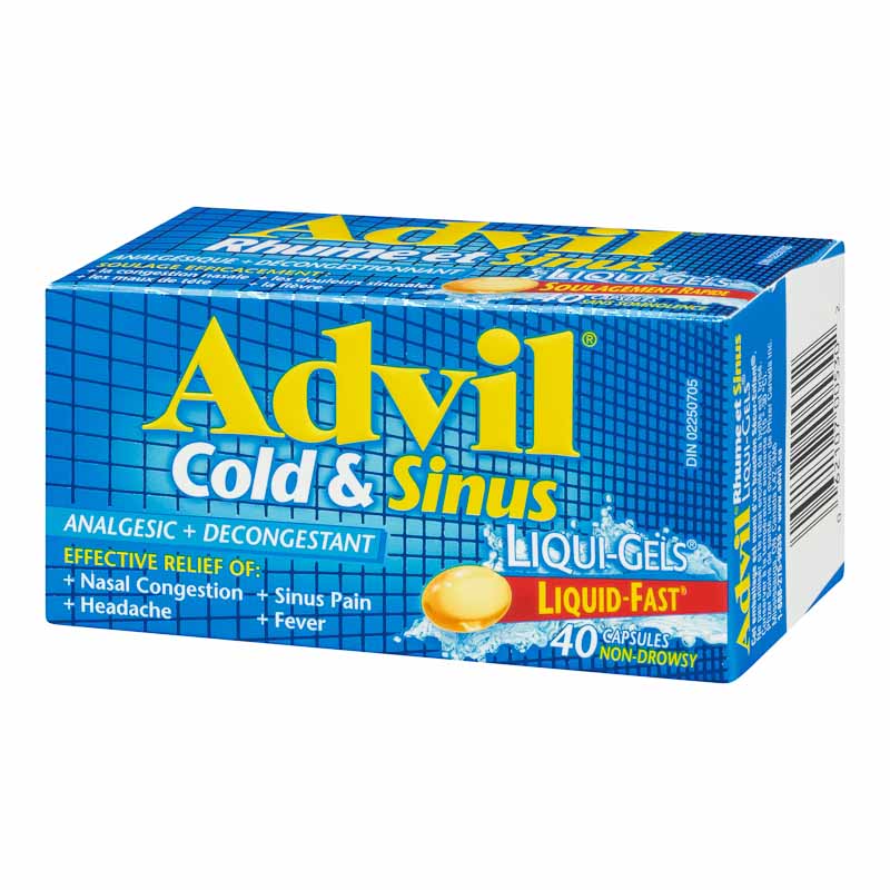 Advil Cold & Sinus Liqui-Gels - 40s