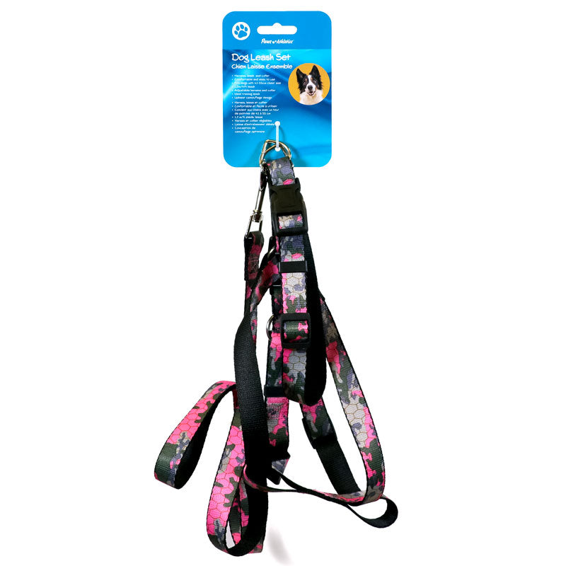 Paws Athletics Dog Leash Set - Pink