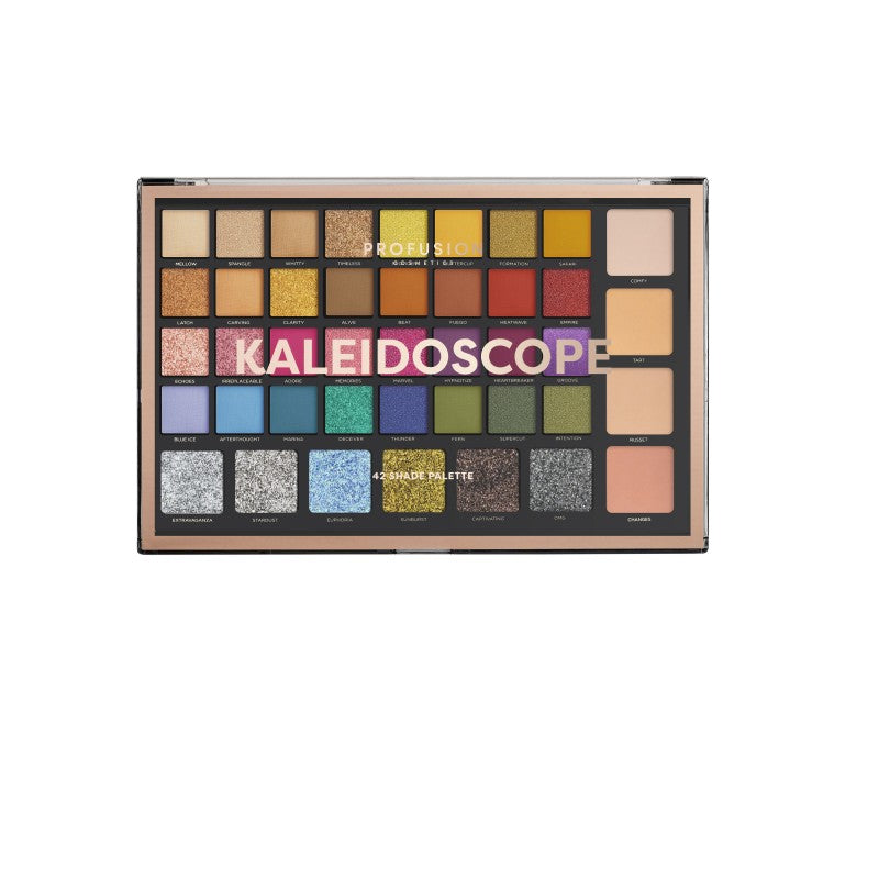 Profusion Cosmetics Shadow Palette - Kaleidoscope - 42 colors