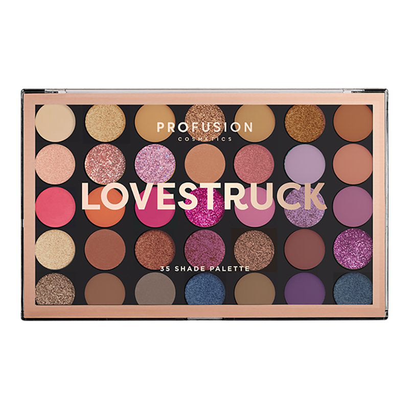 Profusion Cosmetics Shadow Palette - Lovestruck - 35 colors
