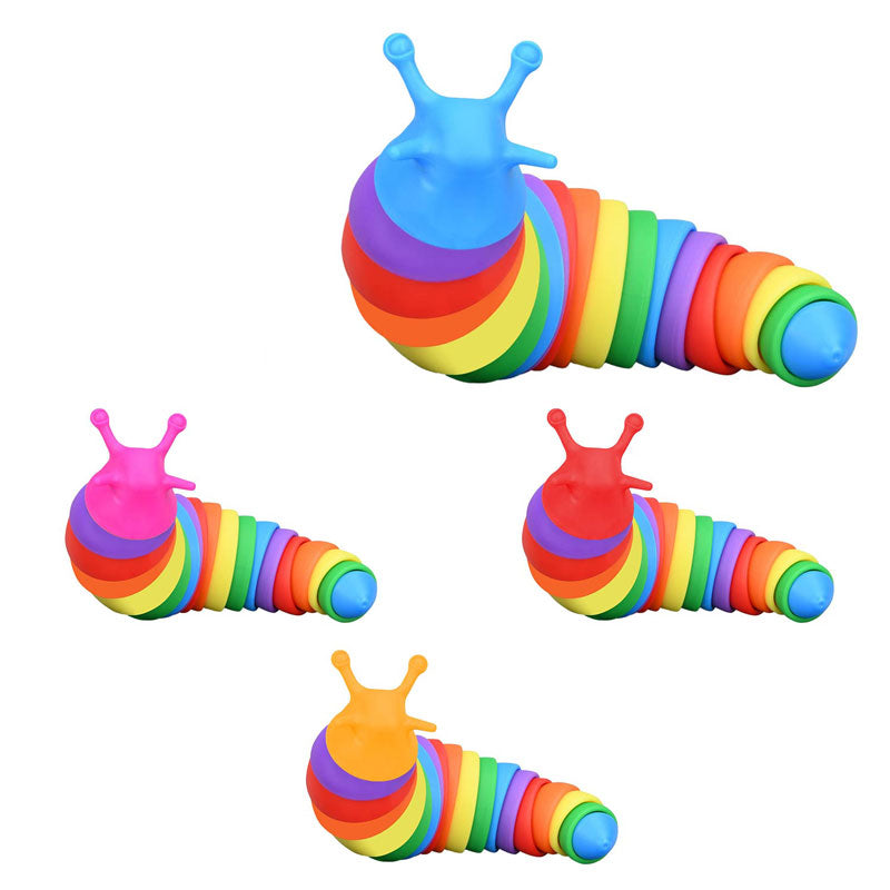 Slug Fidget Toy - Multicolour