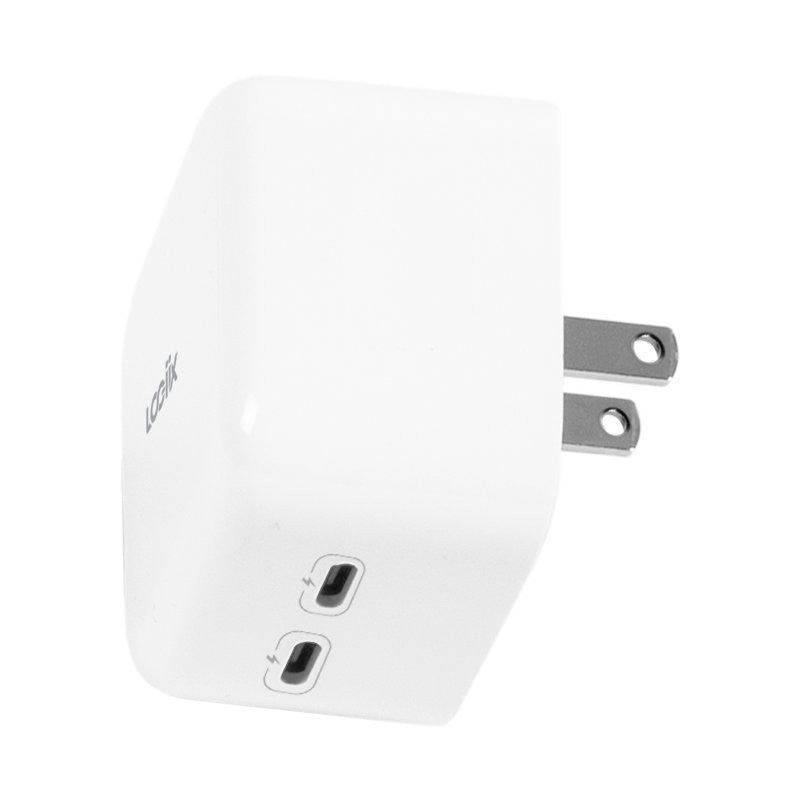 LOGiiX Power Plus 35 Duo 2 x USB-C Power Adapter - LGX-13415