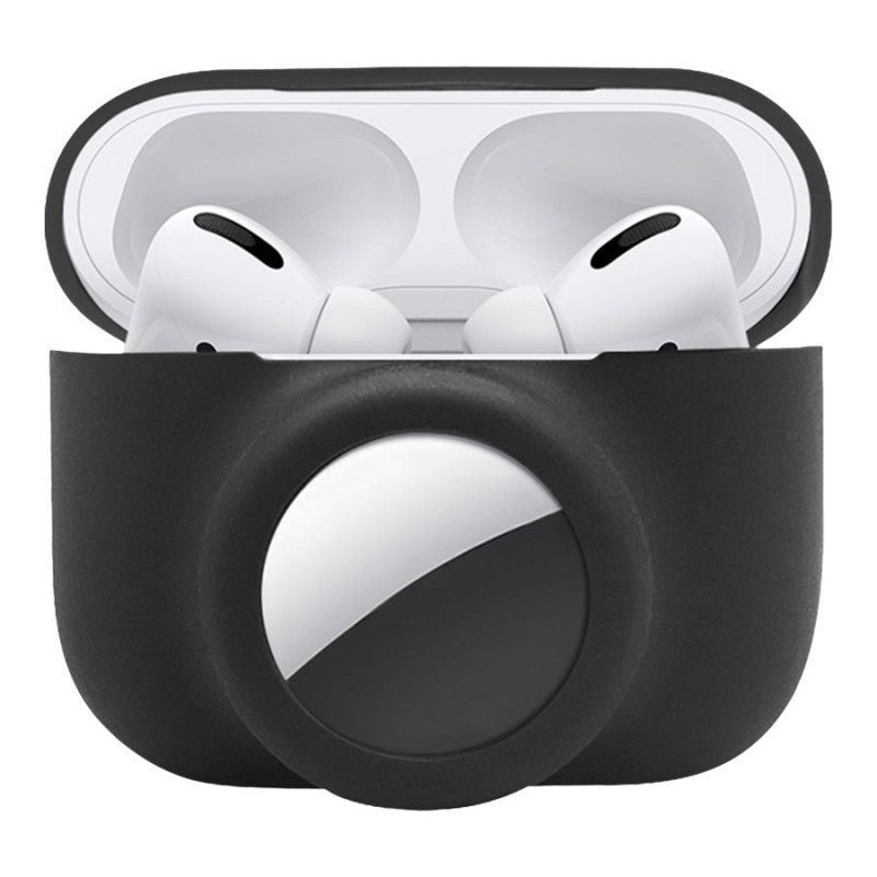 Laut Pod Dual Silicone Case for AirPods Pro Case - Black - Open Box or Display Models Only