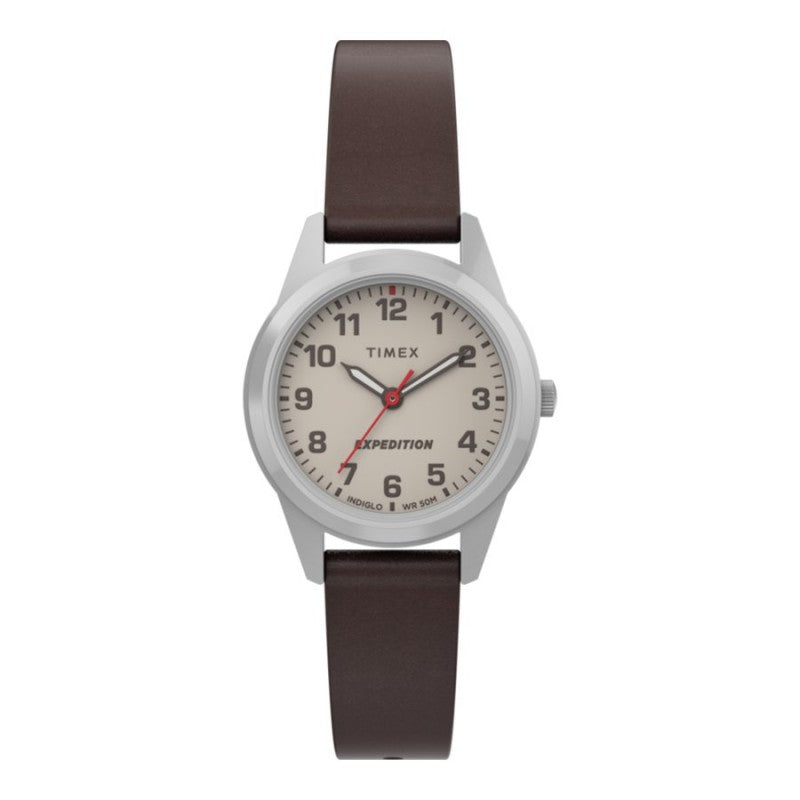 Timex Expedition Field Mini Wristwatch - Brown/Cream - TW4B256009J