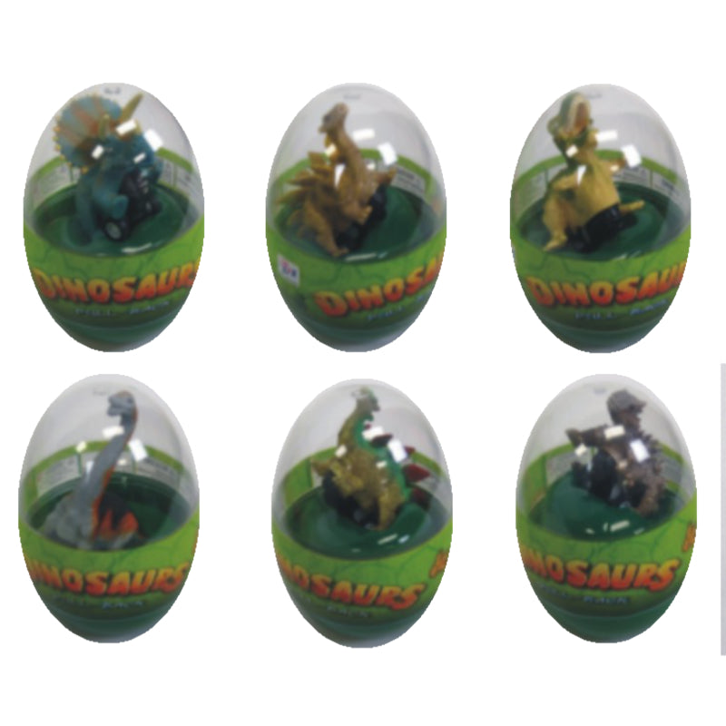 Dinosaur Eggs Pull Back Cars