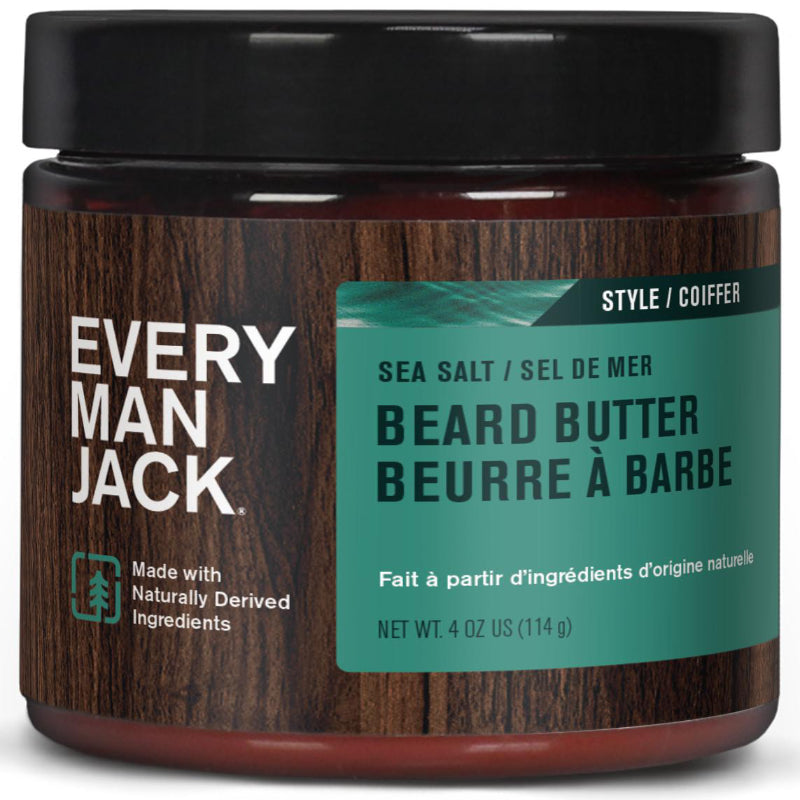 Every Man Jack Beard Butter - Sea Salt - 114g