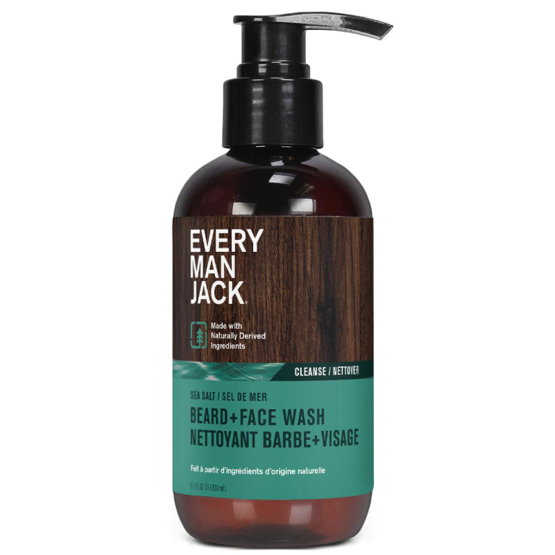 Every Man Jack Beard and Face Wash - Sea Salt - 200ml