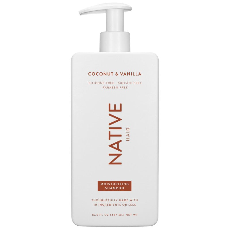 Native Moisturizing Shampoo - Coconut and Vanilla - 487ml
