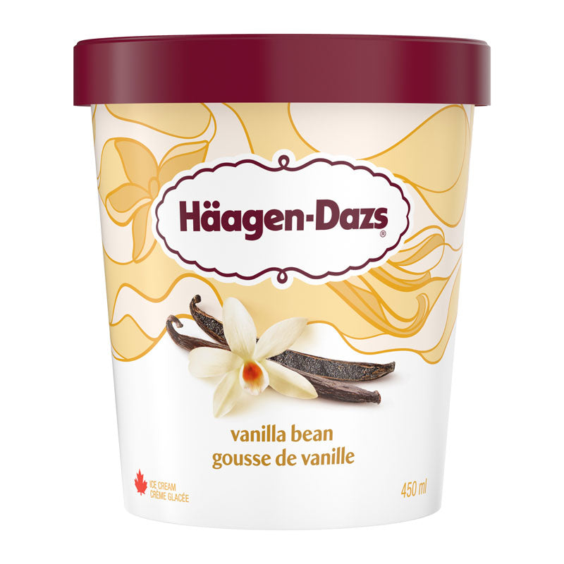 Haagen-Dazs Ice Cream - Vanilla Bean - 450ml