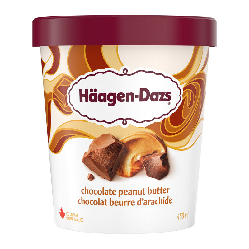 Haagen-Dazs Ice Cream - Chocolate Peanut Butter - 450ml