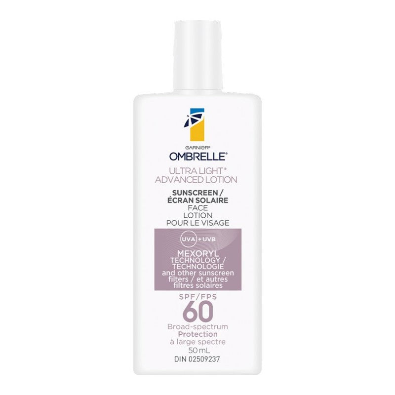 Garnier Ombrelle Ultra Light Sunscreen Lotion - SPF 60 - 50ml
