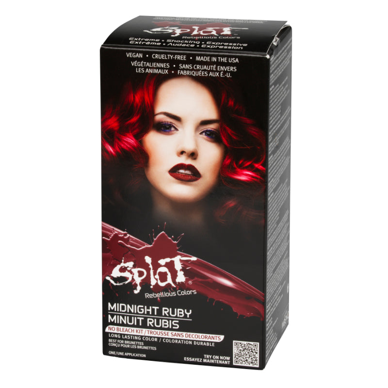 Splat Color Bleach Midnight Ruby Kit