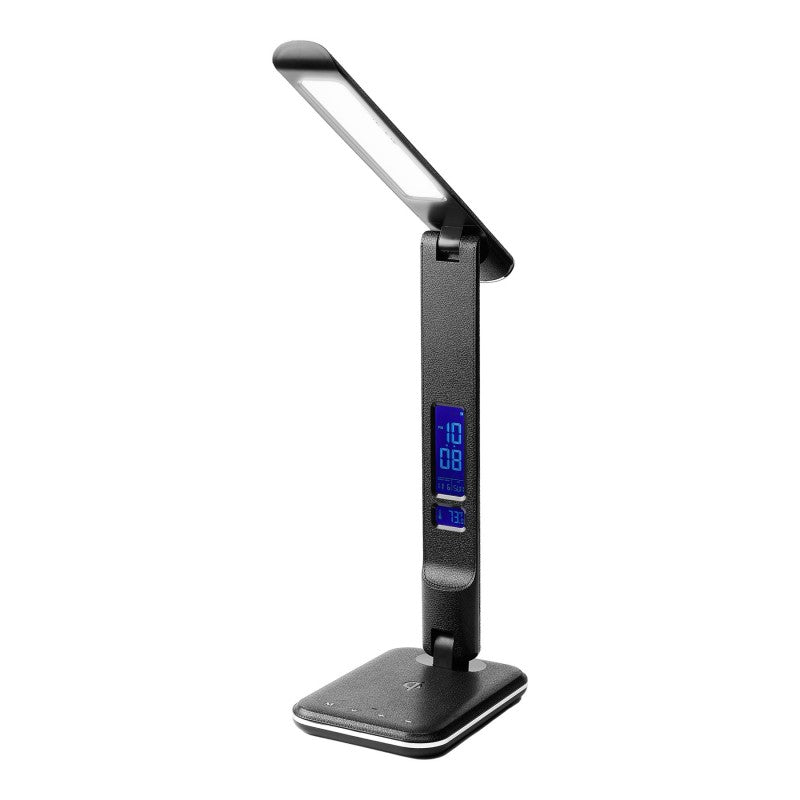 iHome PowerLight Pro+ Desk Lamp with Wireless Charger - Black - ILW300B - Open Box or Display Models Only