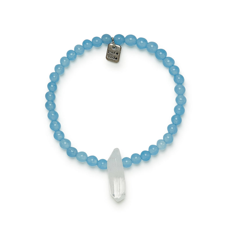 Pura Vida Intention Stretch Bracelet - Celestial