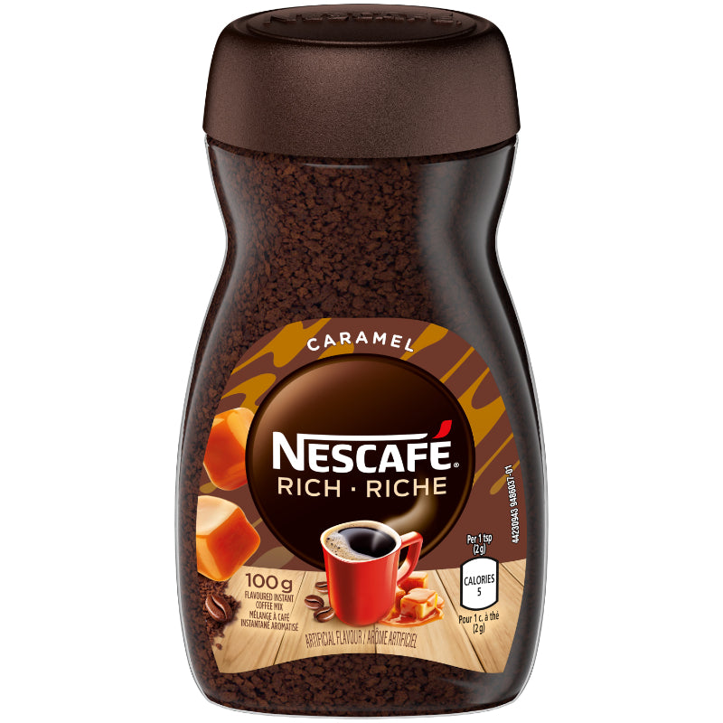 Nescafe Rich Caramel Instant Coffee Mix - 100g