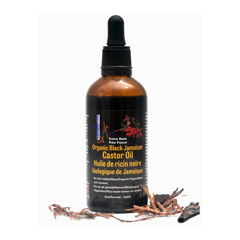Shea All Naturals Organic Black Jamaican Castor Oil - 100ml