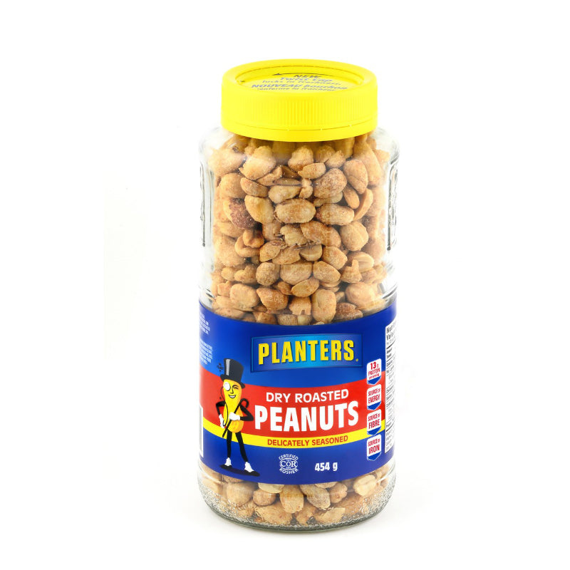 Planters Peanuts - Dry Roasted - 454g