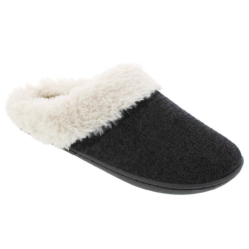 Isotoner Chenille Hoodback Slippers