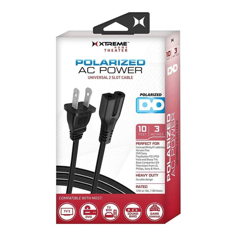 Xtreme Power Cable AC 125 V 10 A - 3.05m - Open Box or Display Models Only