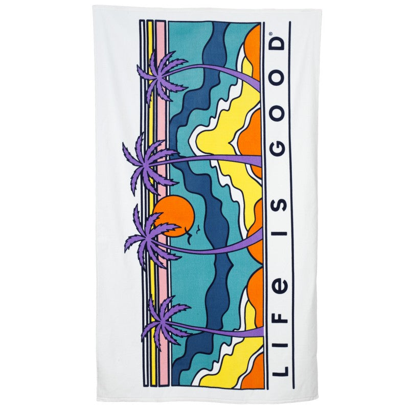 Life Is Good Beach Towel - 96.5x165cm