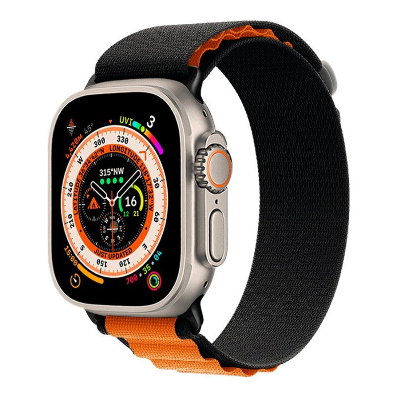FURO Alpine Band Ultra for Apple Watch - 42/44/45/49mm - Black/Orange