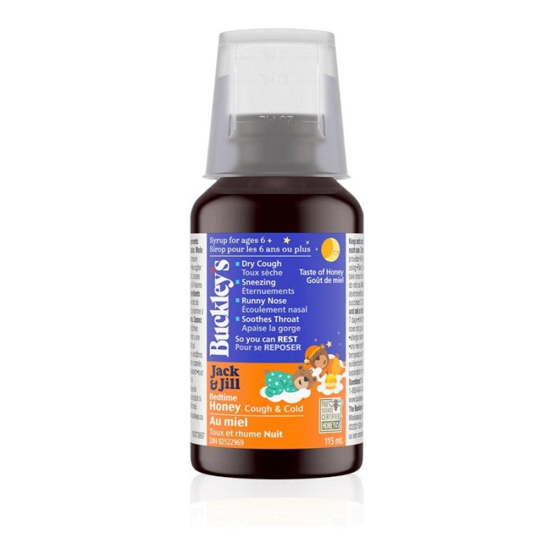 Buckley's Jack & Jill Bedtime Cough & Cold Syrup - Honey - 115ml