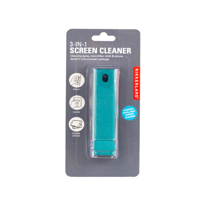 Kikkerland 3-in-1 Screen Cleaner for Cellular Phone - Assorted