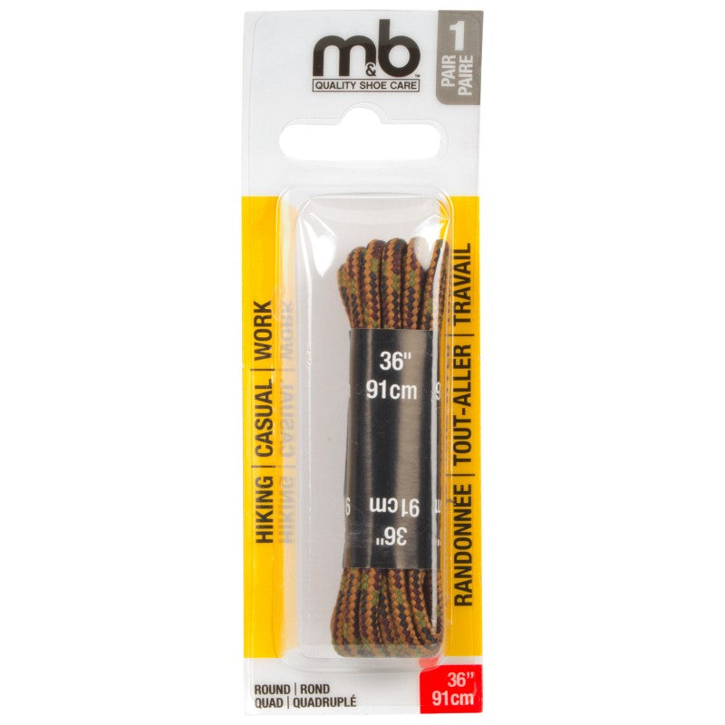 Moneysworth and Best Round Hiking Lace - Quad - 36 inch