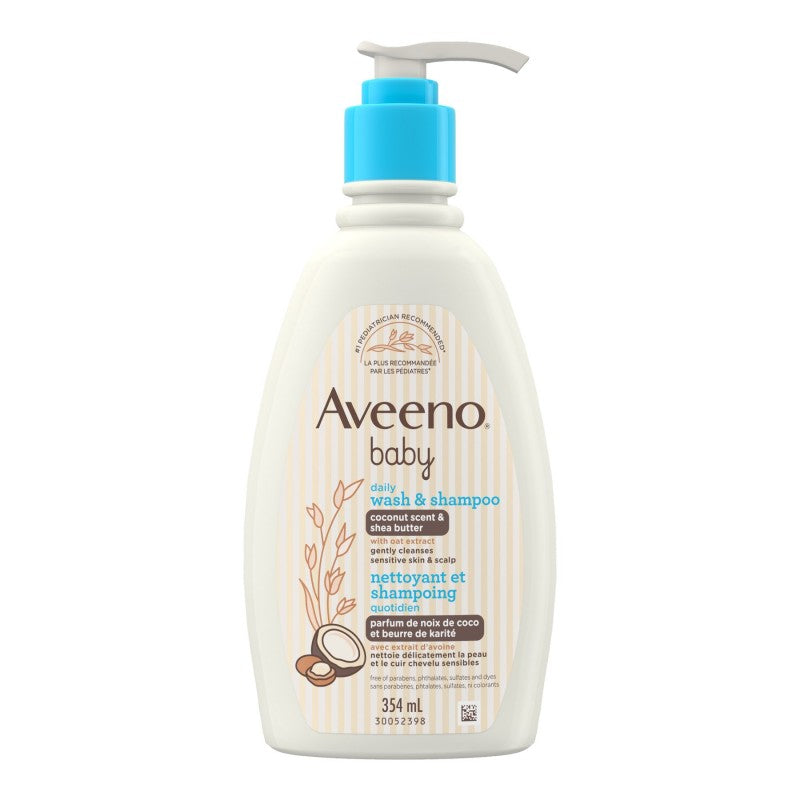 Aveeno Baby Daily Wash & Shampoo - 354ml