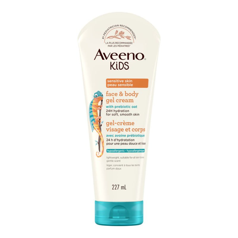 Aveeno Kids Face & Body Gel Cream - 227ml
