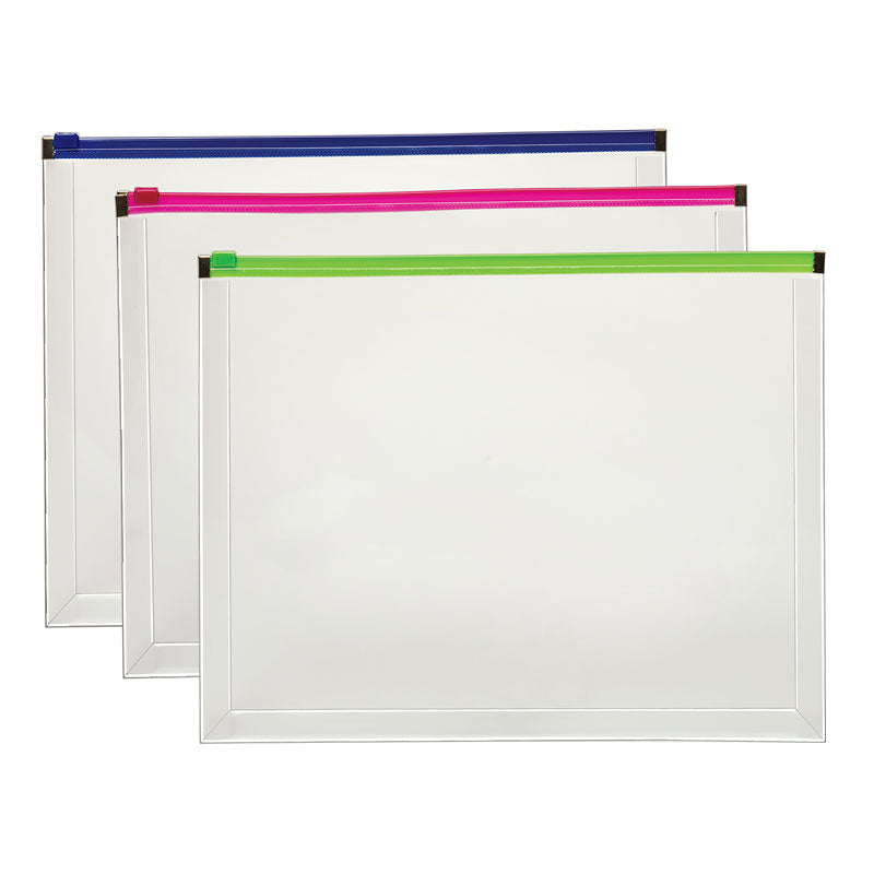 Globe-Weis Zip Envelopes - Letter Size