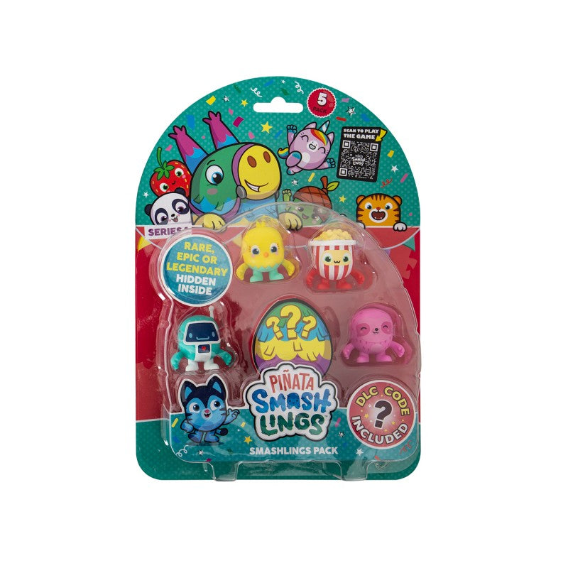 Pinata Smashlings Figures Blister - 5pk