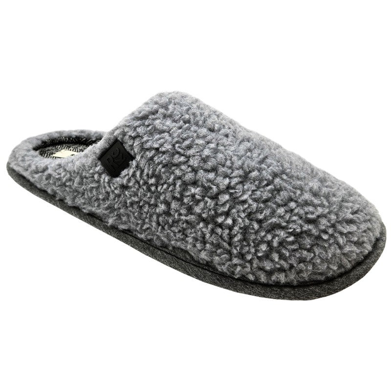 Kennth Cole Reaction Sherpa Herringbone Clog Slippers