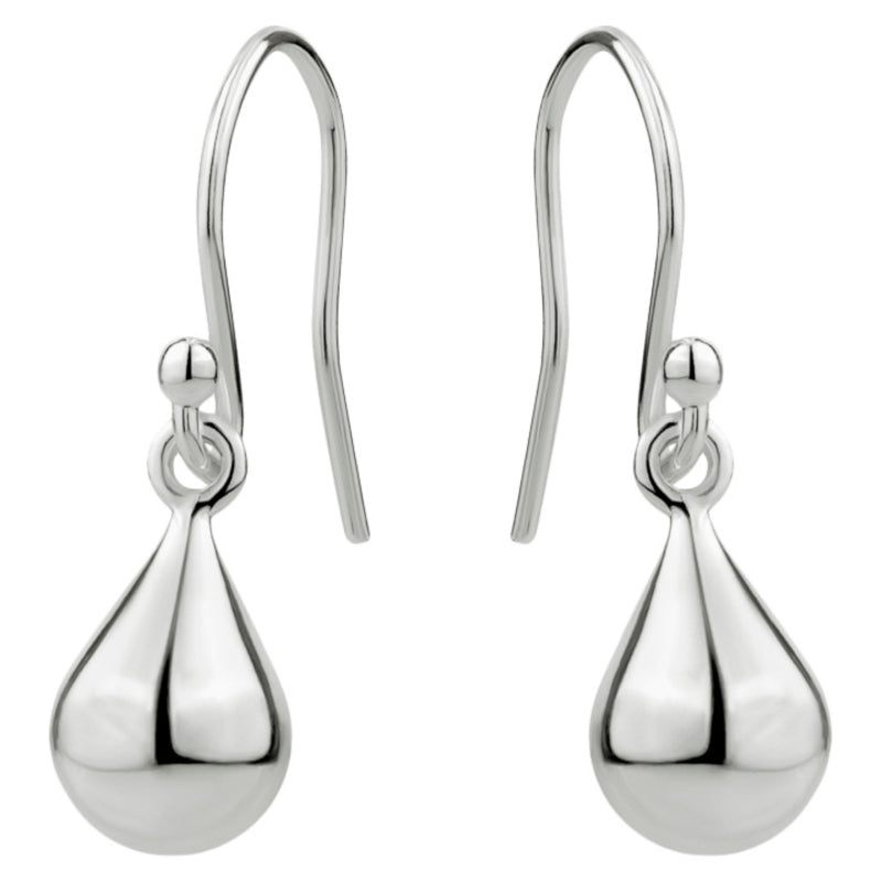Collection by London Drugs Teardrop Ball Earring - Silver