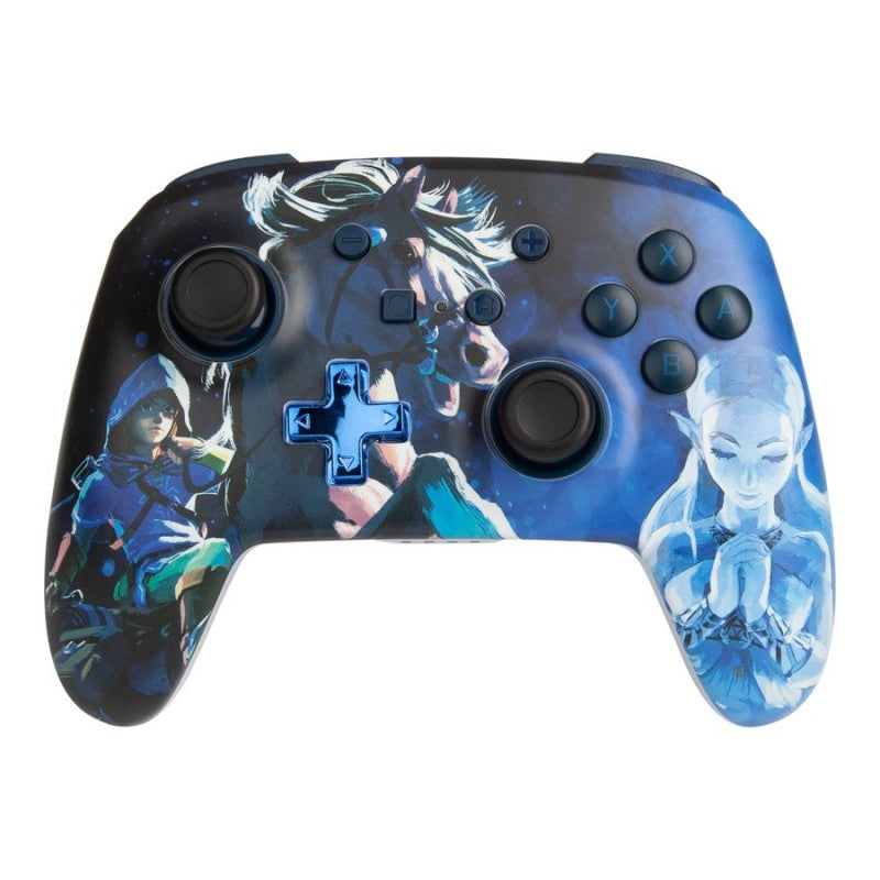 PowerA Enhanced Wireless Controller for Nintendo Switch, Nintendo Switch Lite - Zelda Midnight Ride - 1518380-01 - Open Box or Display Models Only