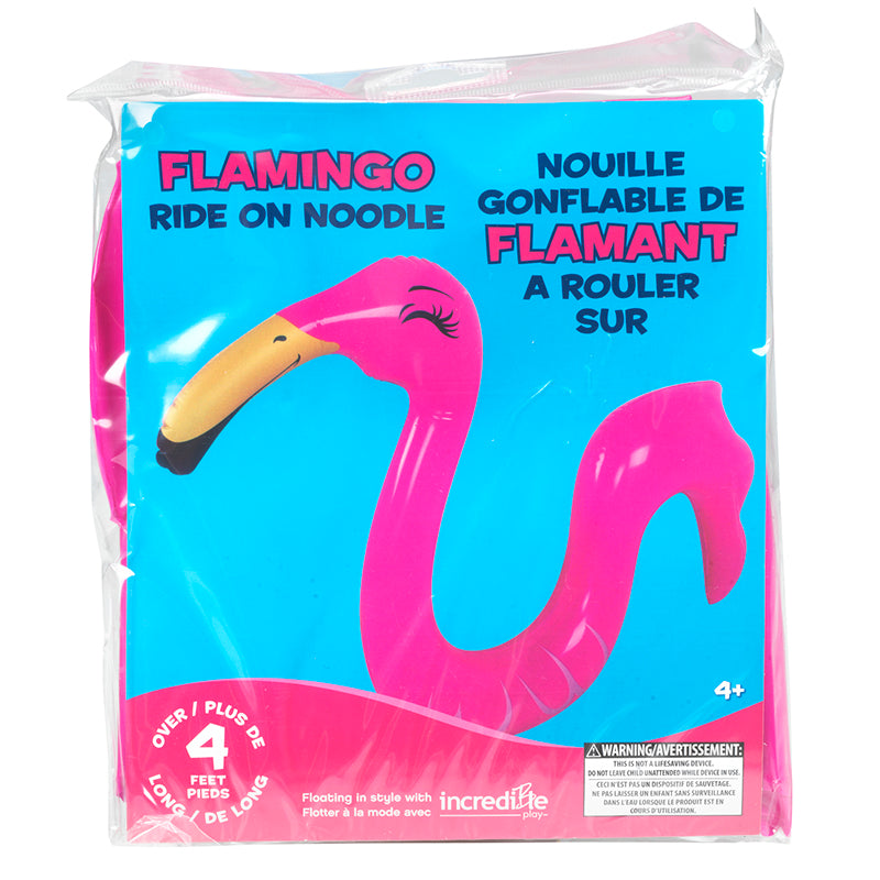 Flamingo Ride On Noodle - Pink