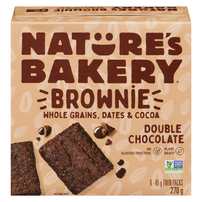 Nature's Bakery Fig Bar - Chocolate Brownie - 6 pack - 270g