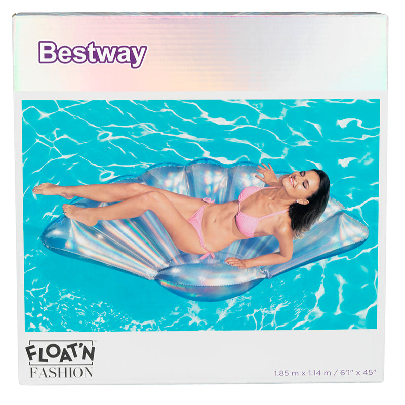 Bestway Iridescent Shell Lounge - 72x45 Inch