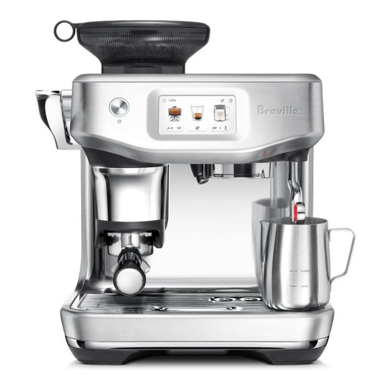 Breville the Barista Touch Impress Automatic Coffee Machine with Milk Frother - Brushed Stainless Steel - BES881BSS1BNA1