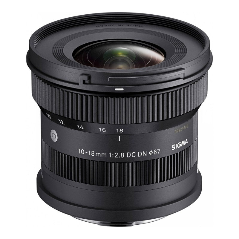 Sigma Contemporary 10-18mm F2.8 DC DN Wide-Angle Zoom Lens for Sony E-mount - C1018DCDNSE