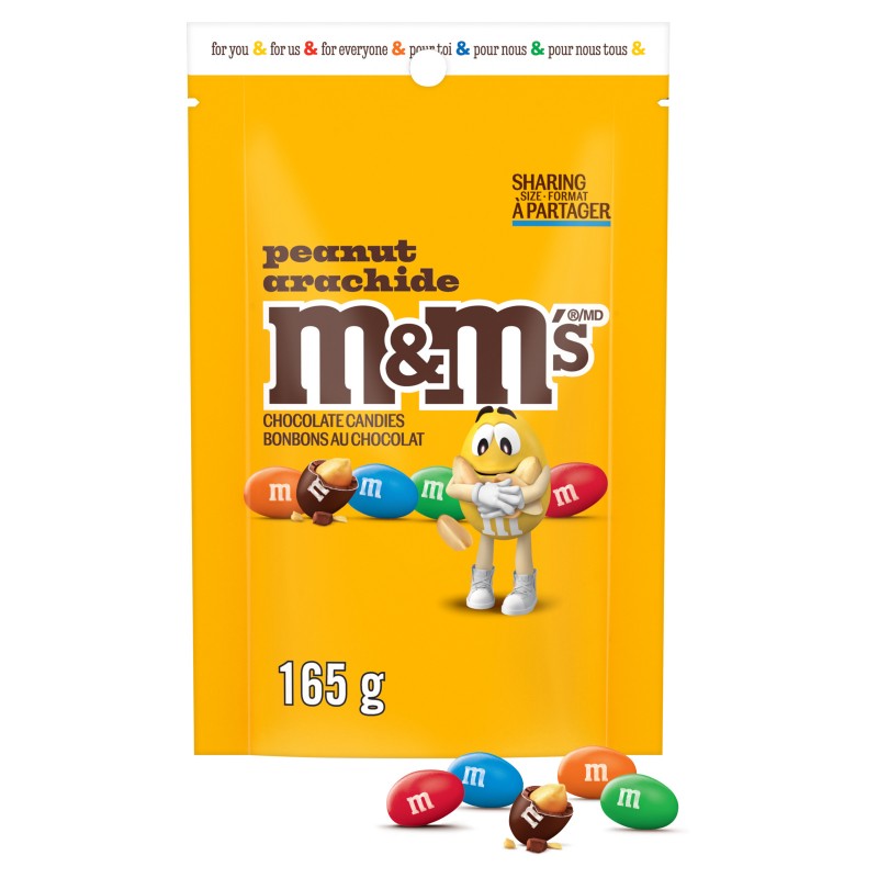 M & M's Peanut Chocolate Candies- 165g
