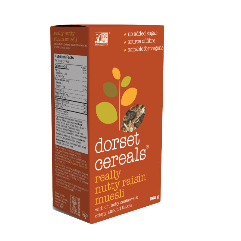 Dorset Cereals - Really Nutty Raisin Muesli - 560g